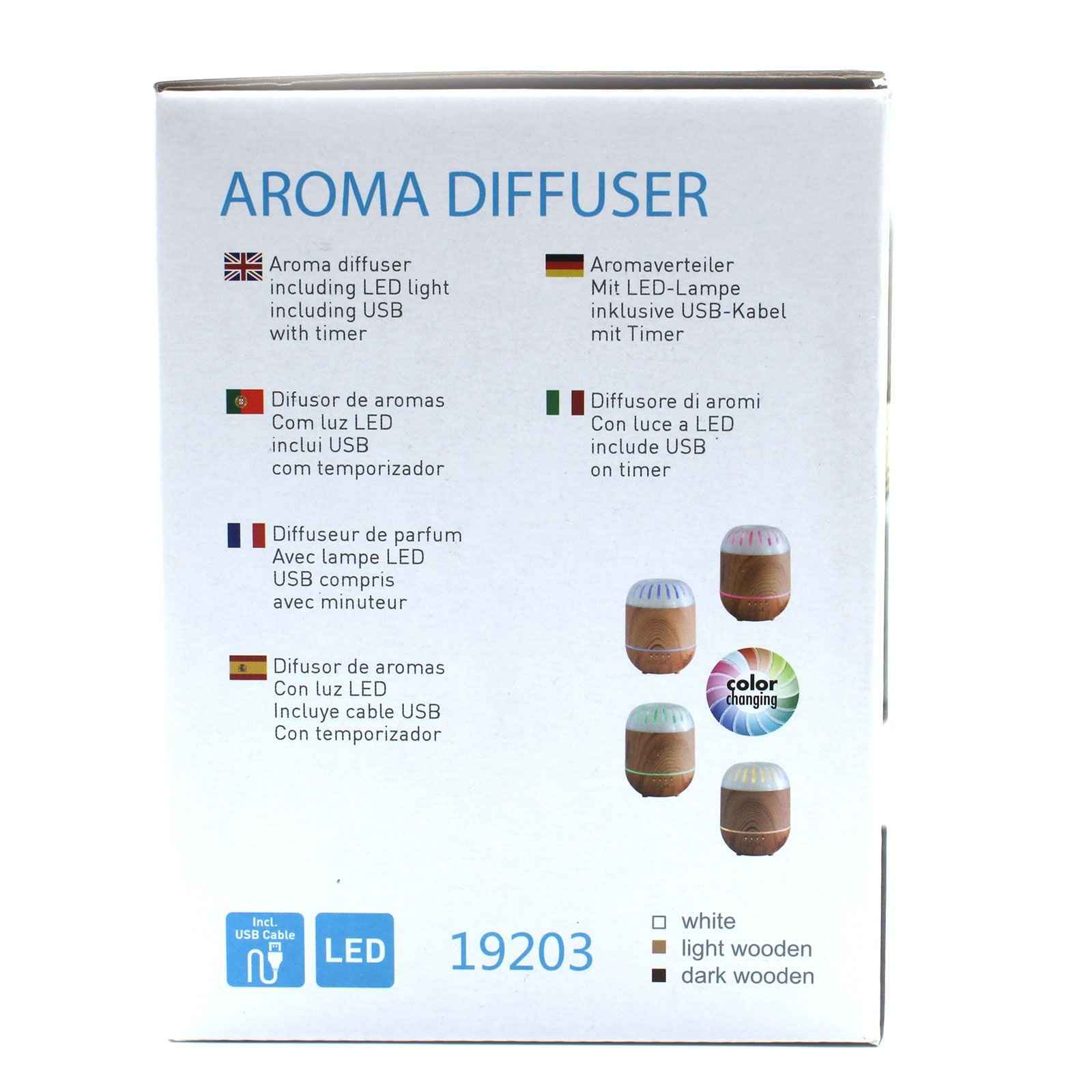 Palermo Atomiser - USB - Colour Change - Timer